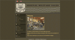 Desktop Screenshot of amsmilitaria.com